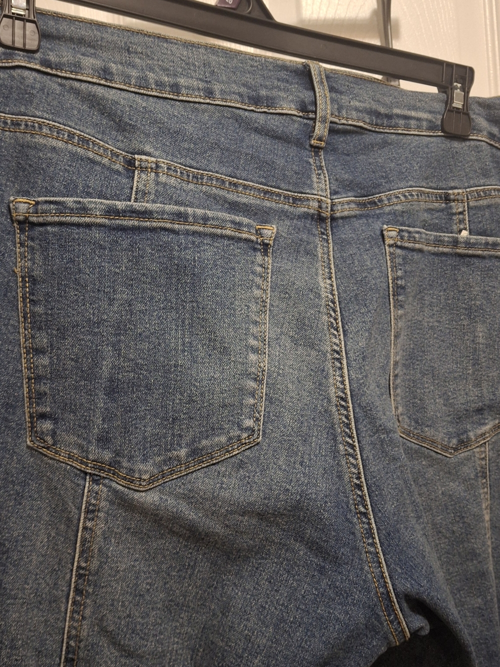 Jessica Simpson Daisy Flare Jeans - Dark Wash - Picture 6 of 9